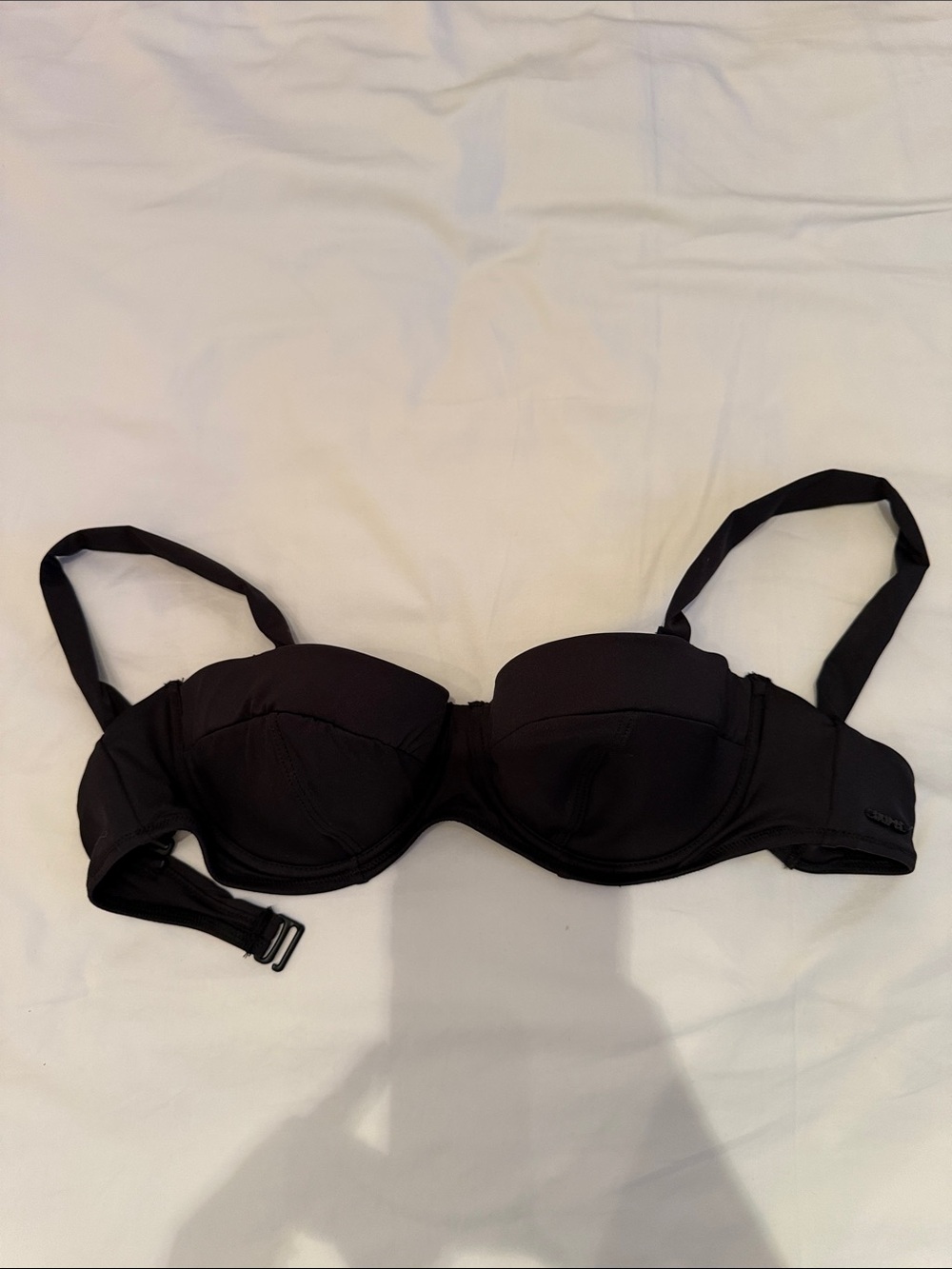 SIGNATURE SWIM STRAPLESS UNDERWIRE BIKINI TOP